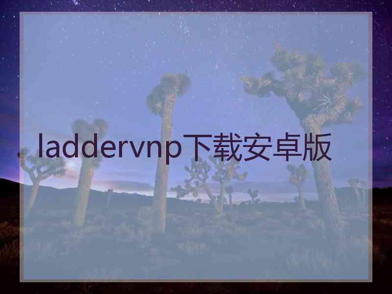 laddervnp下载安卓版