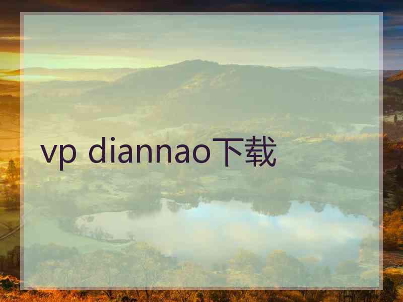 vp diannao下载